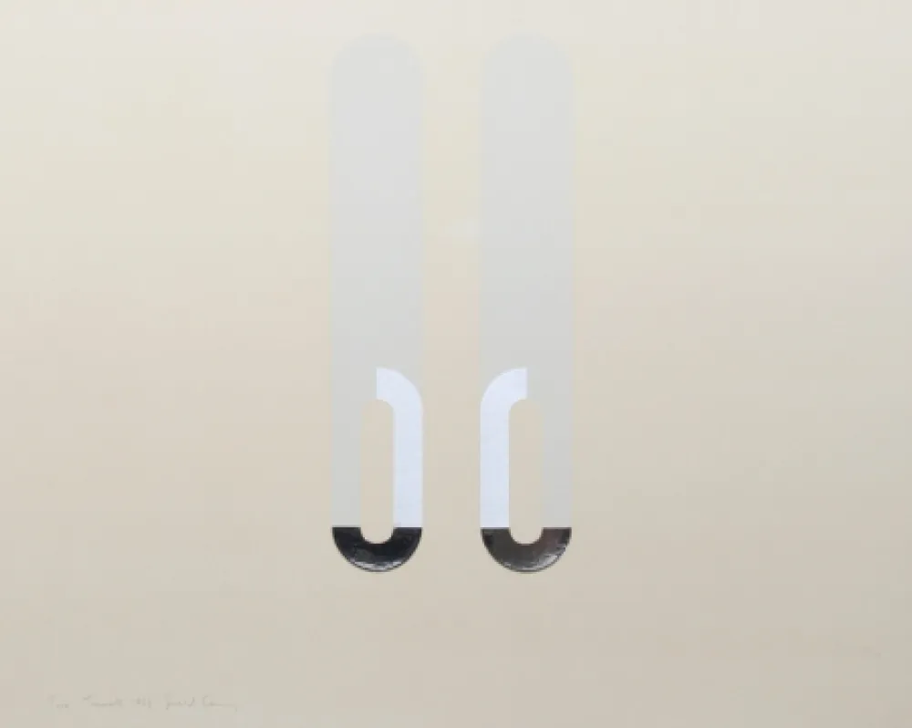 Zeefdruk Laing - Two Tunnels