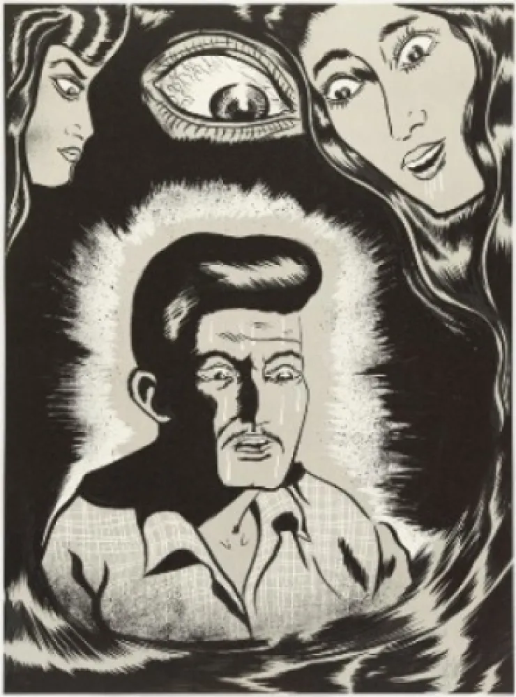 Lithografie Lakra (Dr.) - Sans titre 1