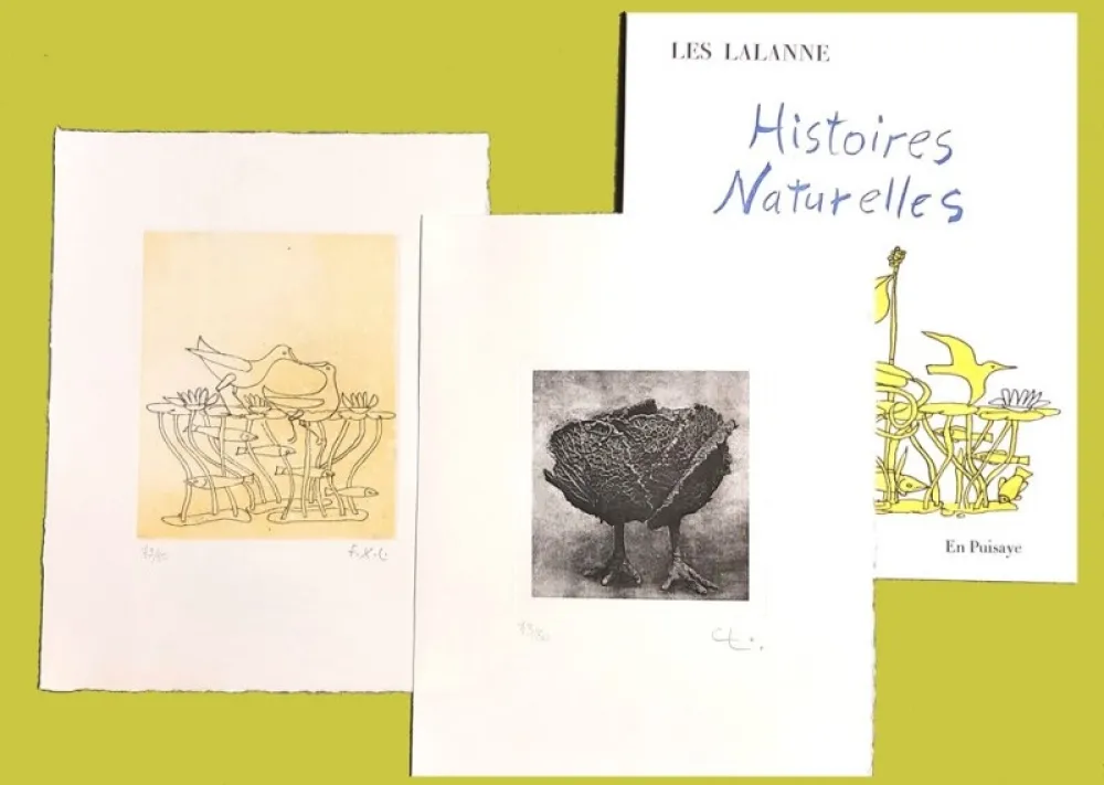 Geïllustreerd Boek Lalanne - HISTOIRES NATURELLES, CHOUPATTE + En Puisaye