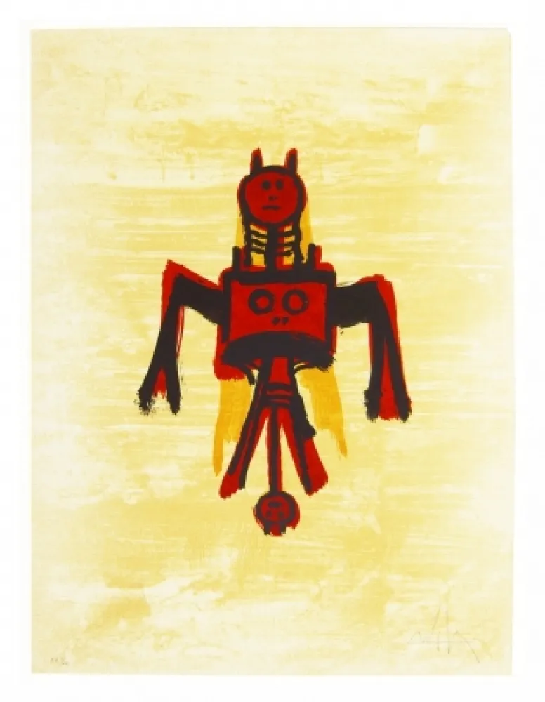 Lithografie Lam - El ultimo viaje del buque fantasma - 11