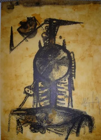 Lithografie Lam - Jean Cassou: vingt-deux poèms