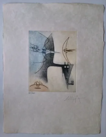 Ets En Aquatint Lam - Vingtieme Parallele