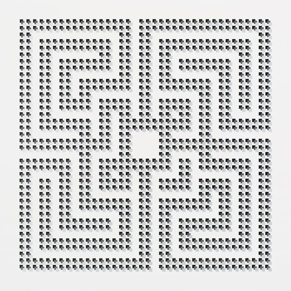 Lithografie L'atlas - Square series #1