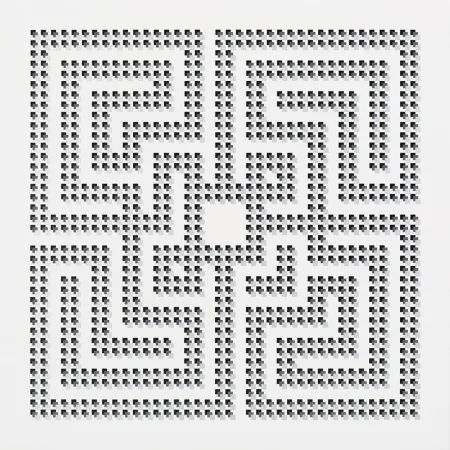 Lithografie L'atlas - Square series #1