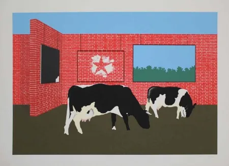 Lithografie Laux - Freilicht-Museum