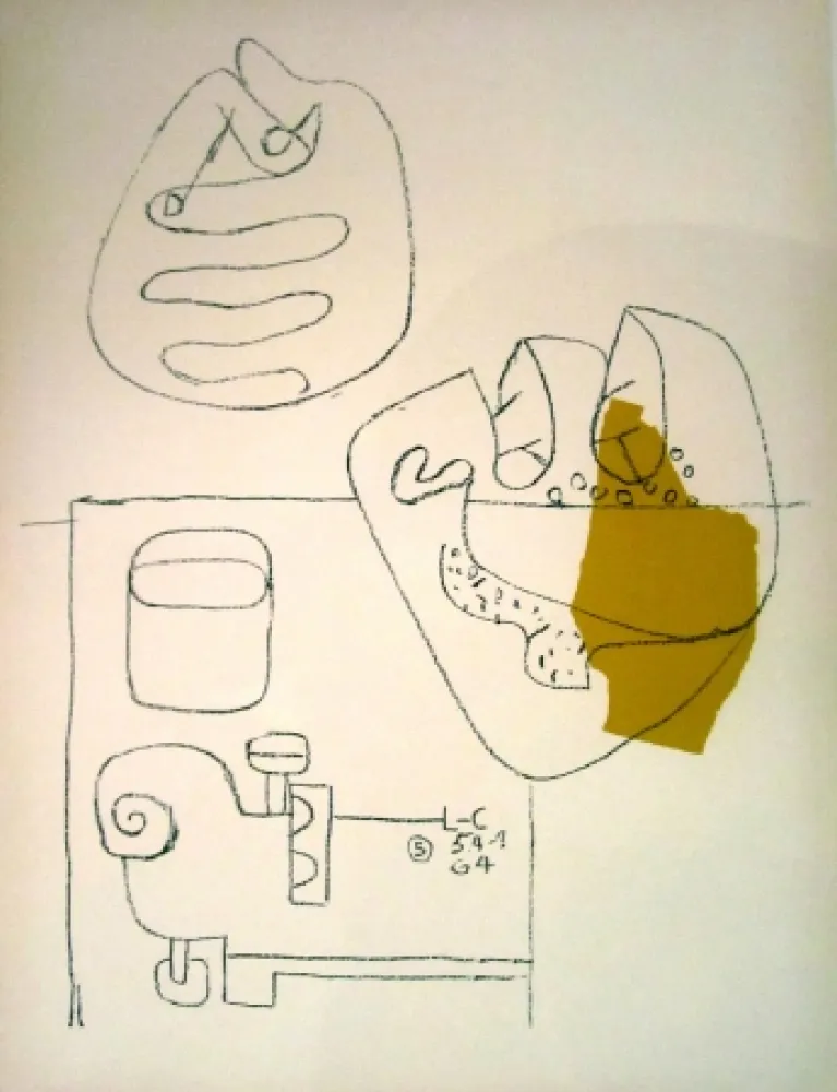 Lithografie Le Corbusier - Crossed Hands