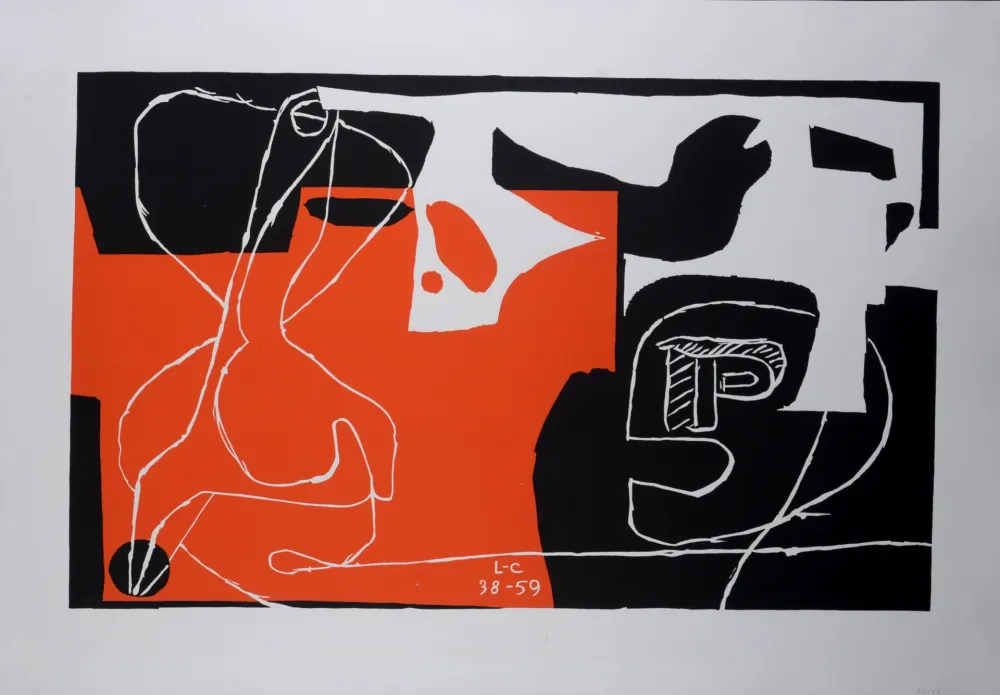 Lithografie Le Corbusier - Les dés sont jetés