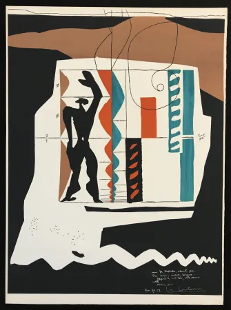 Lithografie Le Corbusier - Modulor