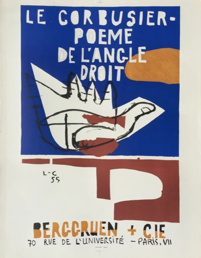 Lithografie Le Corbusier - Poeme de l'Angle Droit