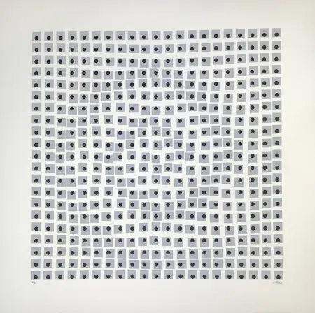 Zeefdruk Le Parc - Untitled 