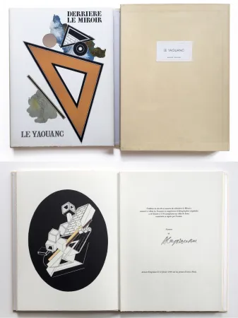 Geïllustreerd Boek Le Yaouanc - DERRIÈRE LE MIROIR N° 176. Février 1969. TIRAGE DE LUXE SIGNÉ.