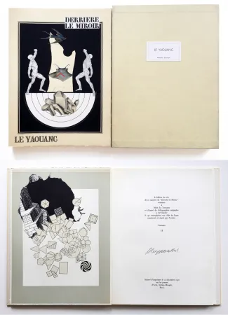 Geïllustreerd Boek Le Yaouanc - DERRIÈRE LE MIROIR N° 189. Décembre 1970. TIRAGE DE LUXE SIGNÉ.