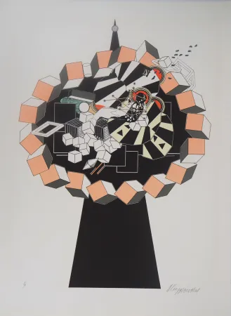 Lithografie Le Yaouanc - Korkozégone