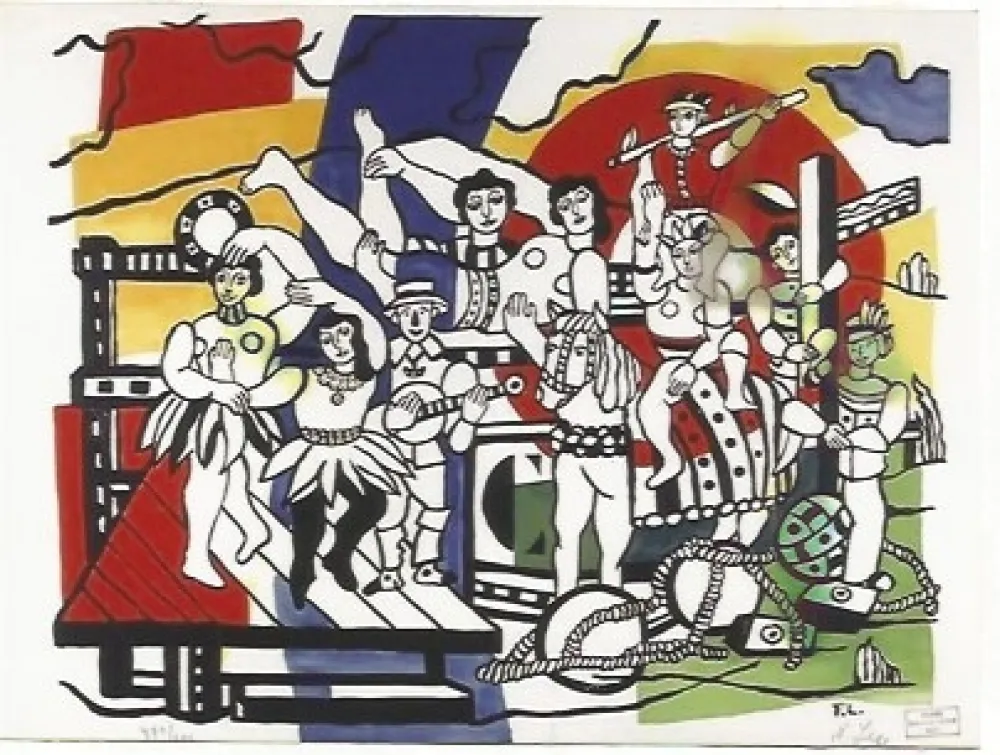 Lithografie Leger - The Parade