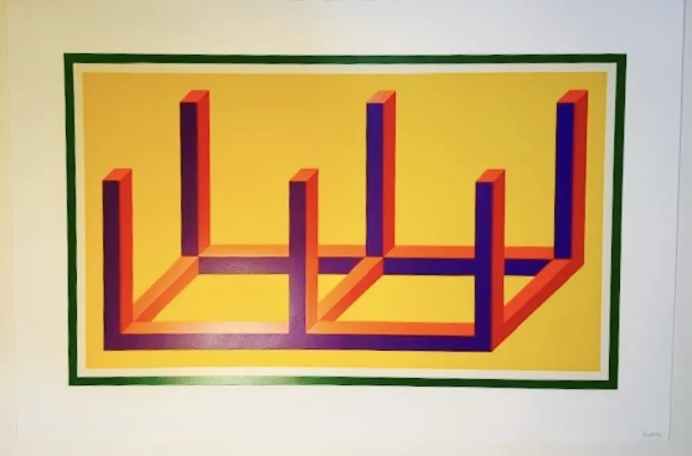 Linosnede Lewitt - Isometric Figures