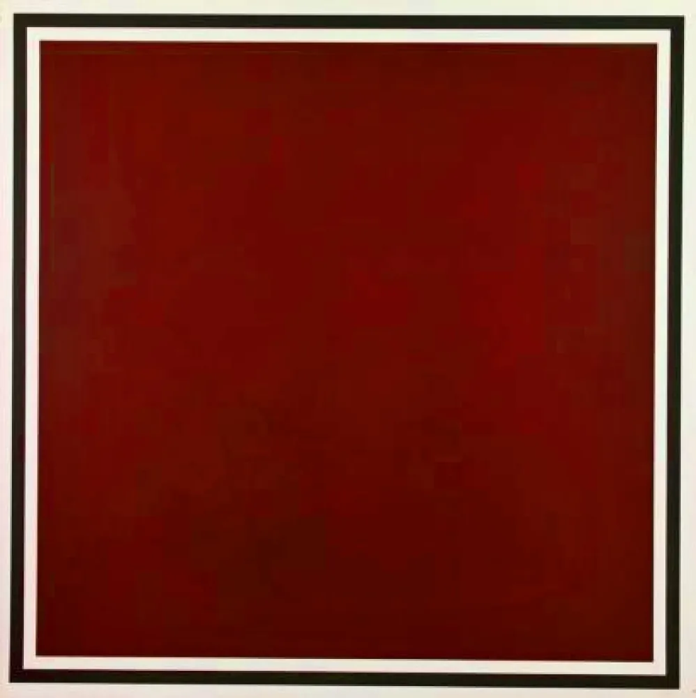 Zeefdruk Lewitt - Lines crossing