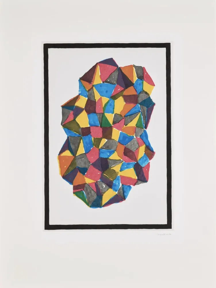 Ets En Aquatint Lewitt - Plate #2 (from Complex Forms)