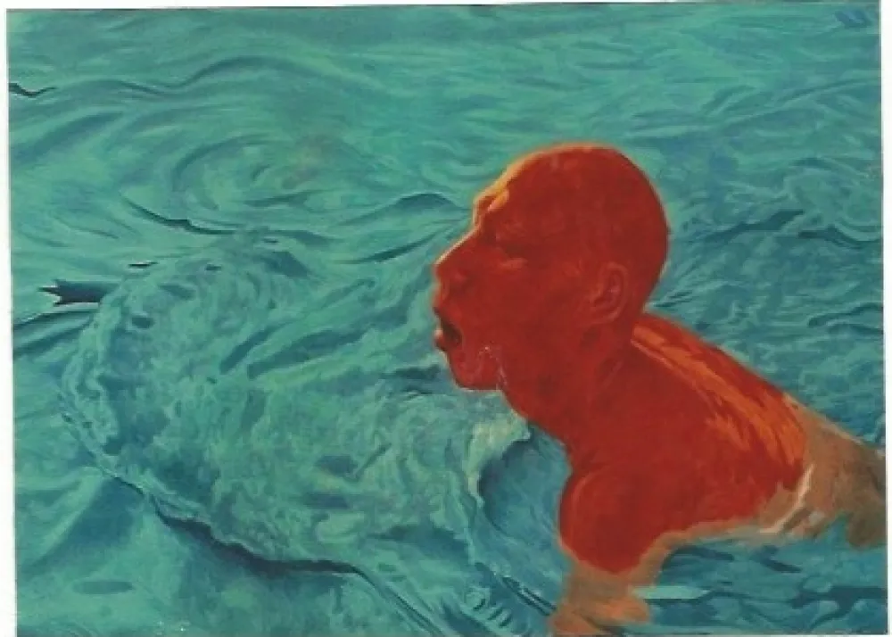 Zeefdruk Lijun - Untitled no. 2