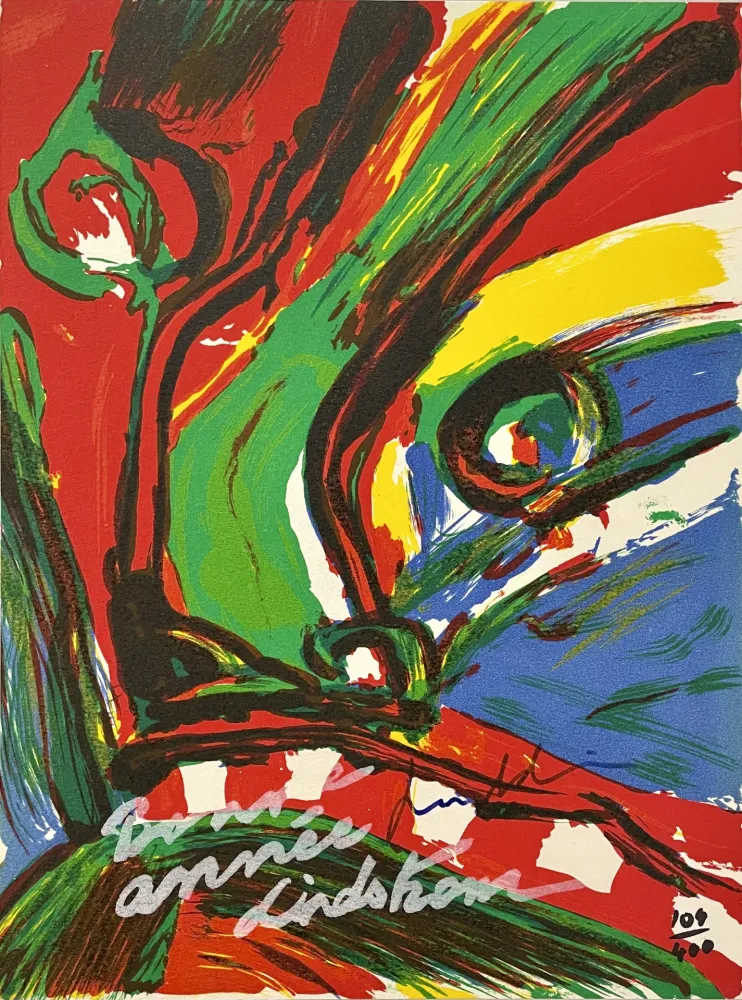 Lithografie Lindstrom - New Year's Greetings IV