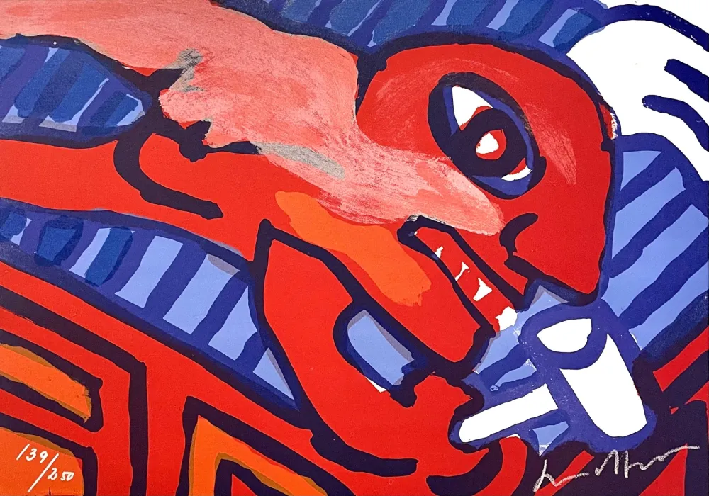 Lithografie Lindstrom - Sans Titre