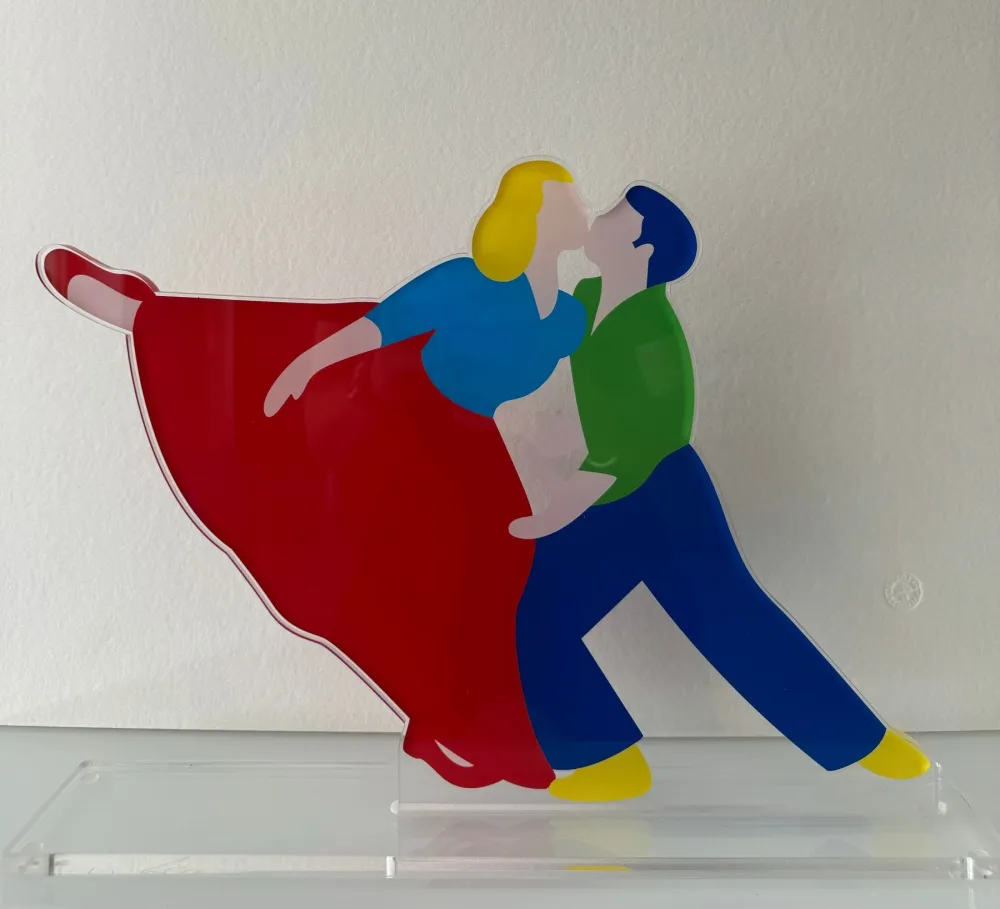 Zeefdruk Lodola - Dance with me