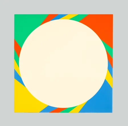 Zeefdruk Loewensberg - Composition