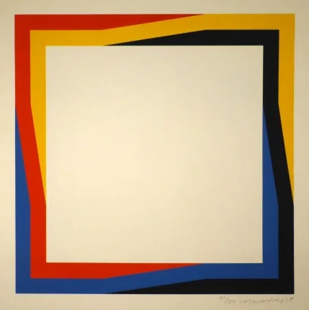 Zeefdruk Loewensberg - Untitled