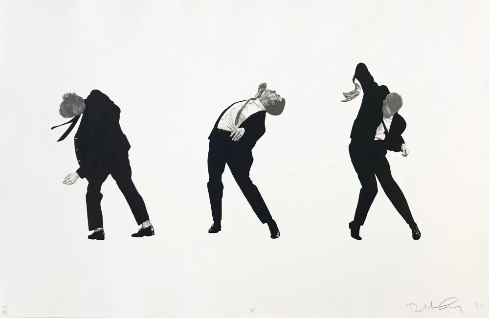 Lithografie Longo - Men in the Cities, Tokyo, Seibu Department Stores, Ltd. I