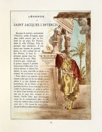 Geïllustreerd Boek Lunois - La légende dorée