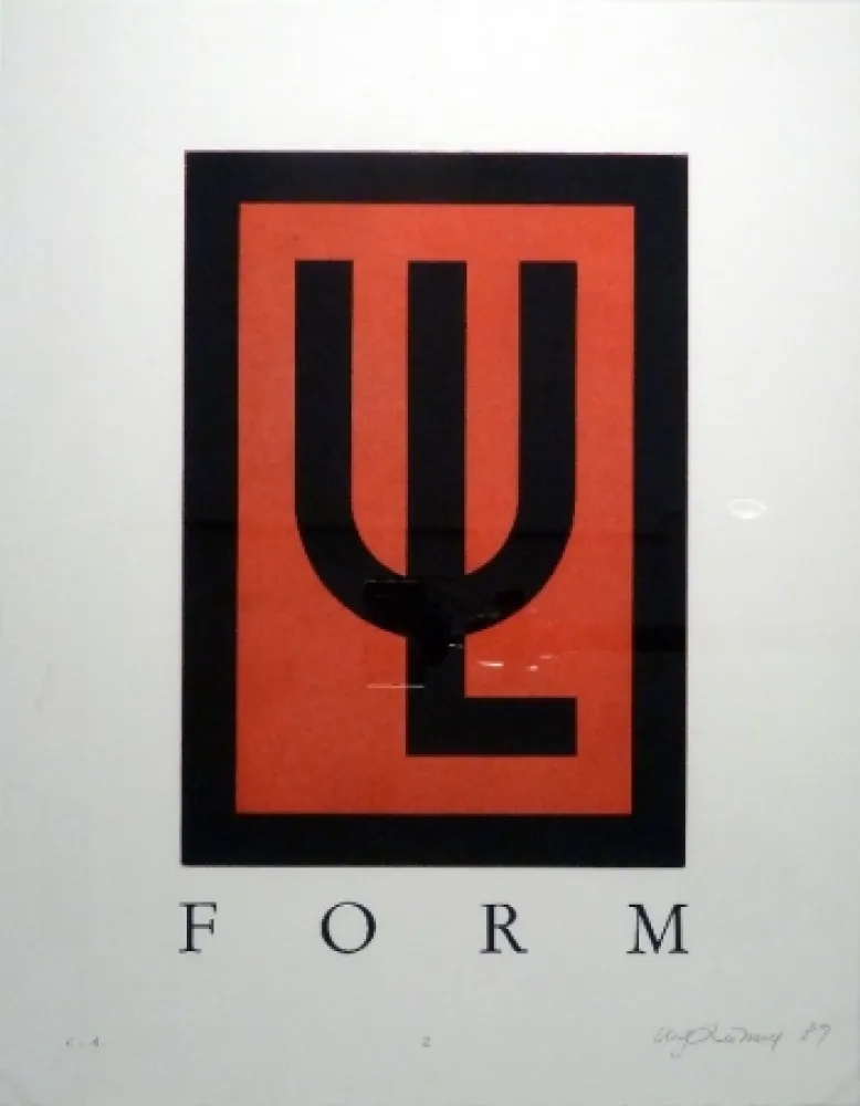 Ets En Aquatint Lüthi - Spirit. Form. Reason.