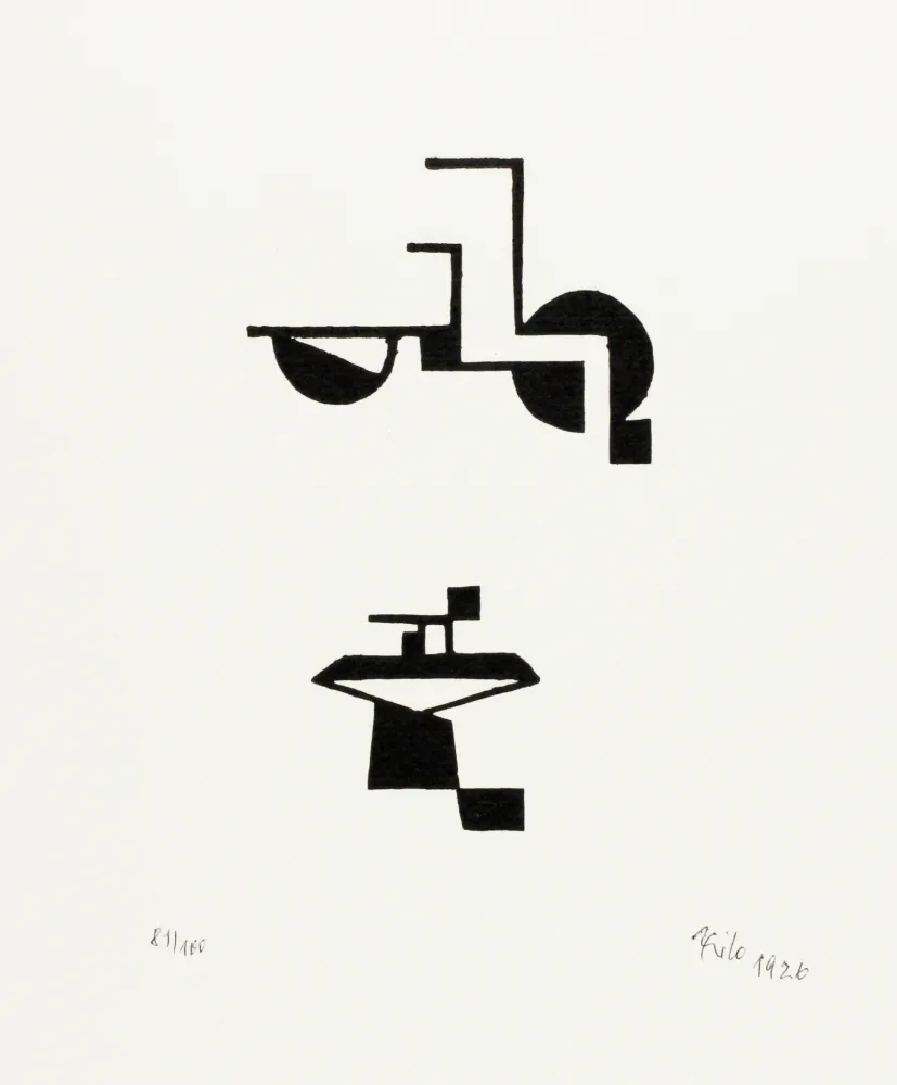 Houtsnede Maatsch - Ohne Titel (No Title)