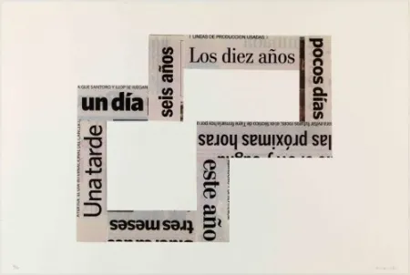 Lithografie Macchi - Las Horas