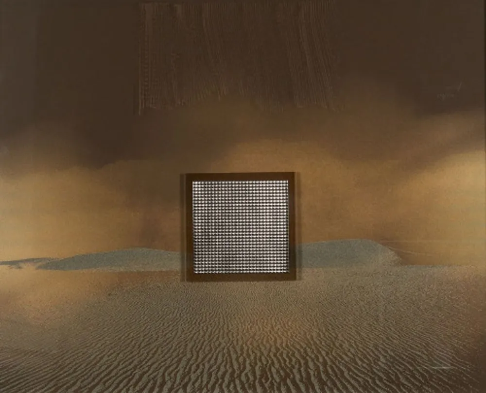 Zeefdruk Mack - Sahara Station 9