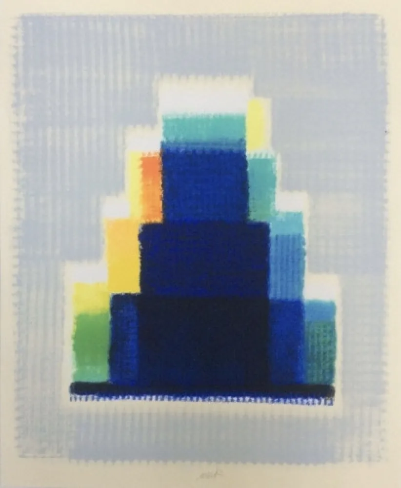 Zeefdruk Mack - Untitled (from Al Ghazali portfolio)