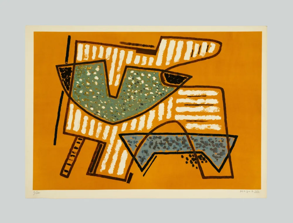 Lithografie Magnelli - Composizione