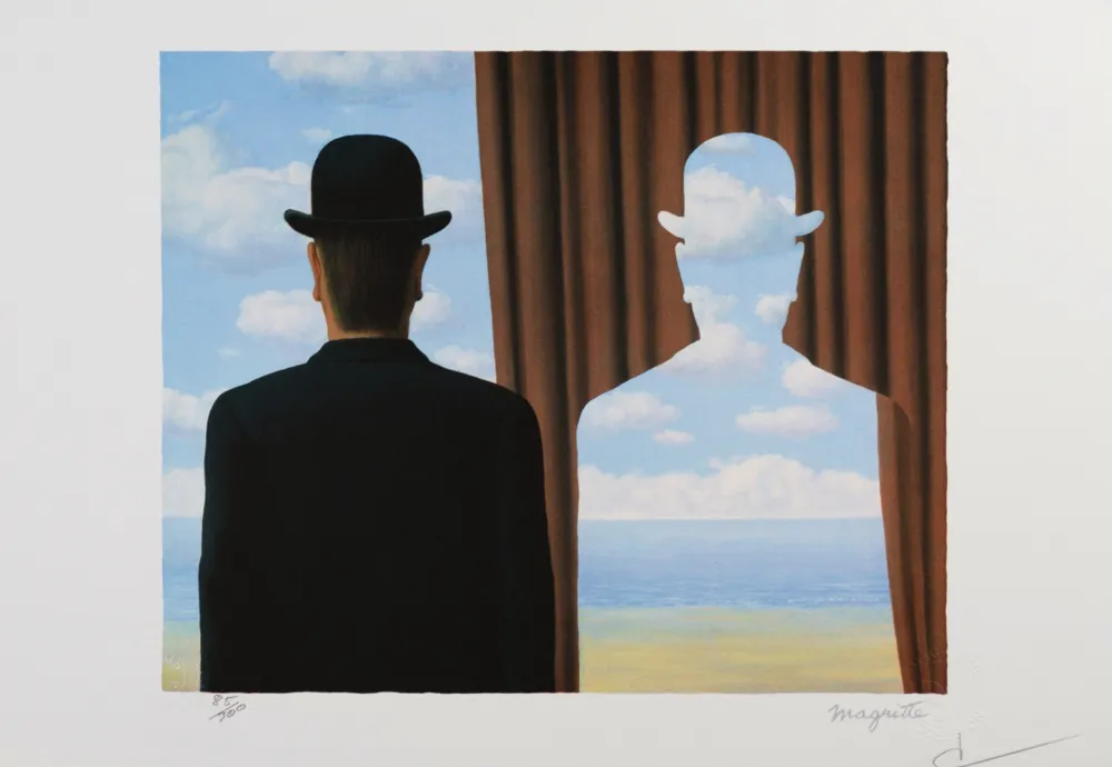 Lithografie Magritte - Decalcomanie