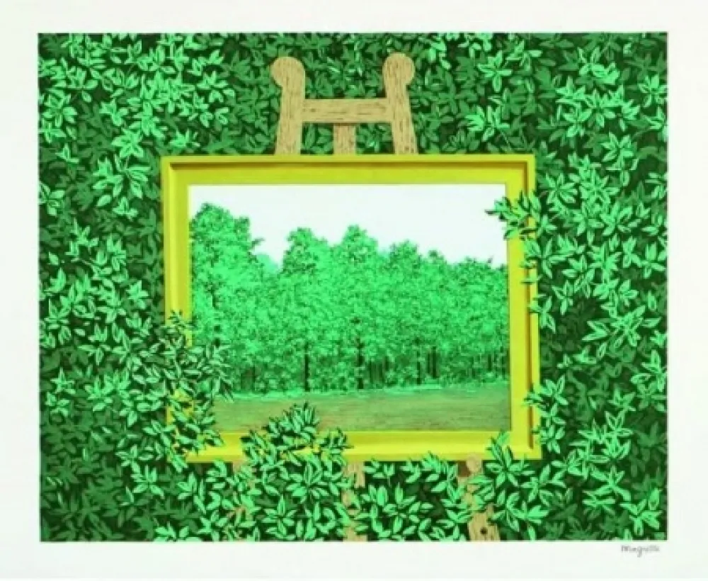 Lithografie Magritte - La Cascade, 1961