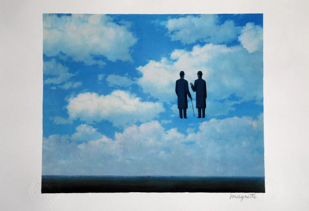 Lithografie Magritte - La Reconnaissance Infinie