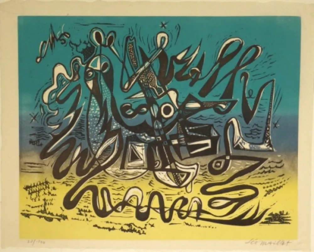 Linosnede Maillet - Tanz einer Najade / Danse d’une Naïade