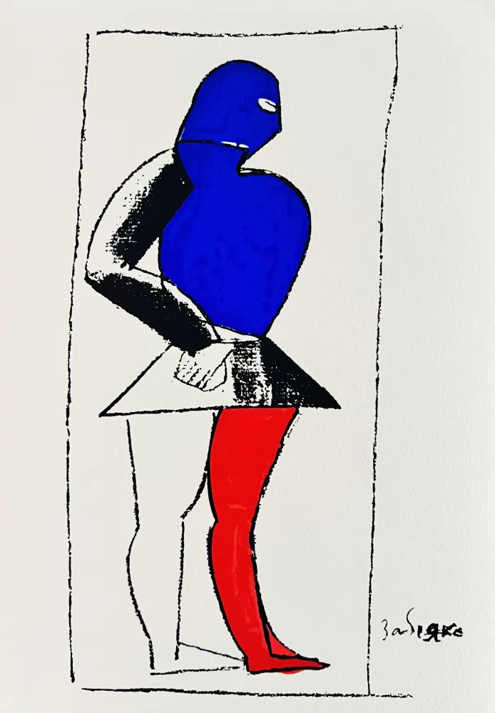 Zeefdruk Malevitch - Victory over the Sun