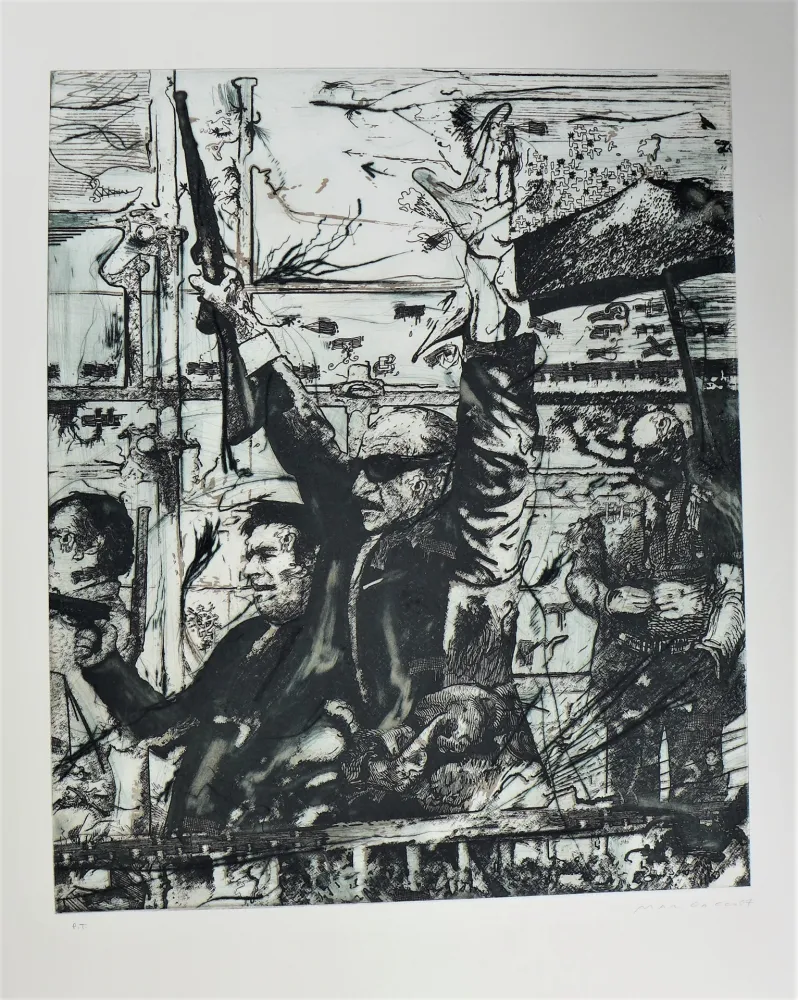 Ets En Aquatint Marcaccio - Sans titre 2