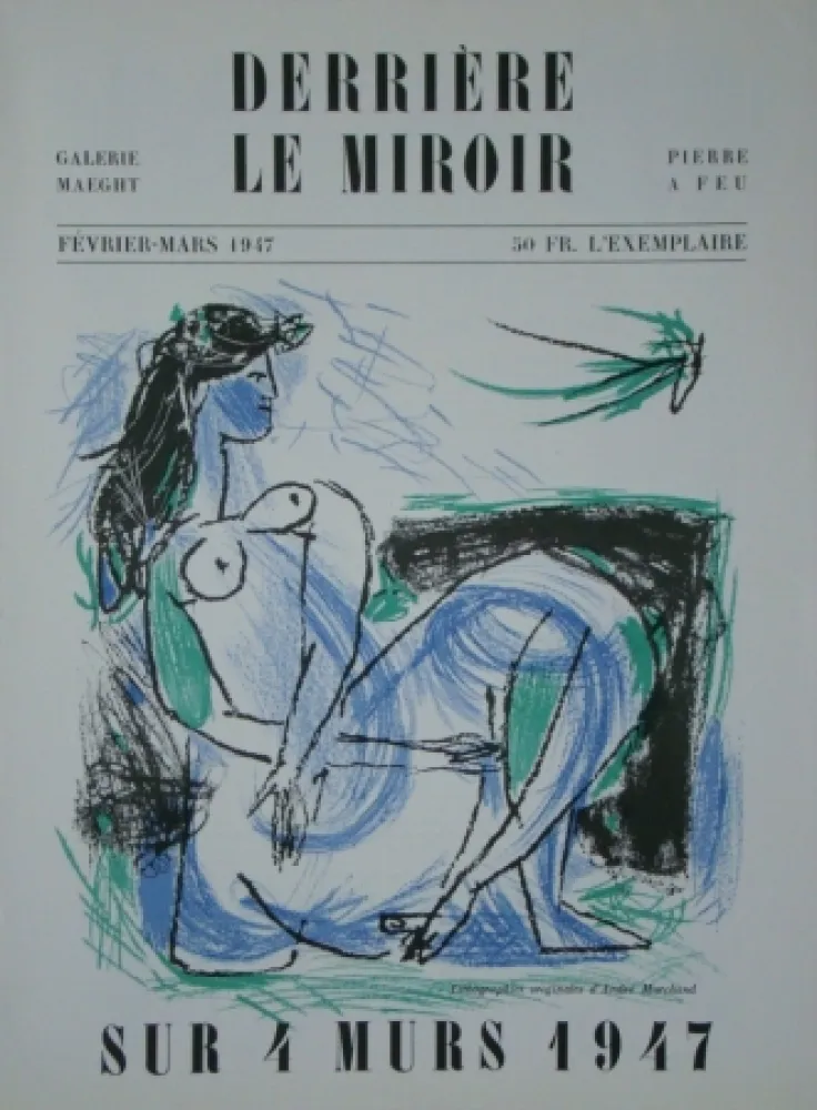 Geïllustreerd Boek Marchand - Derrière Le Miroir