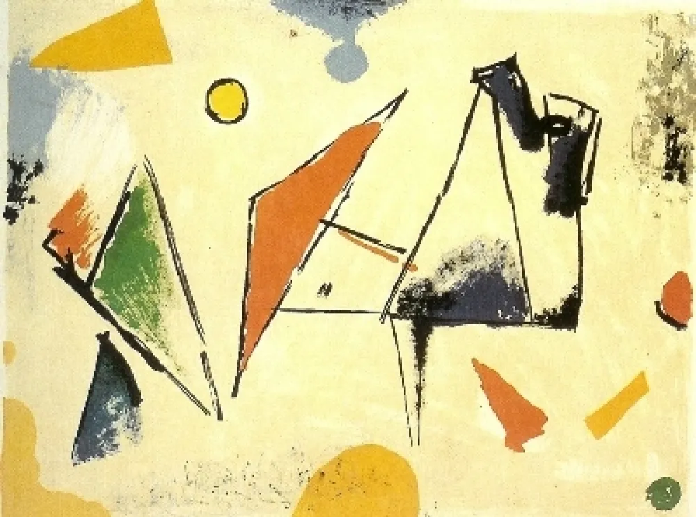 Lithografie Marini - From colour to form VIII