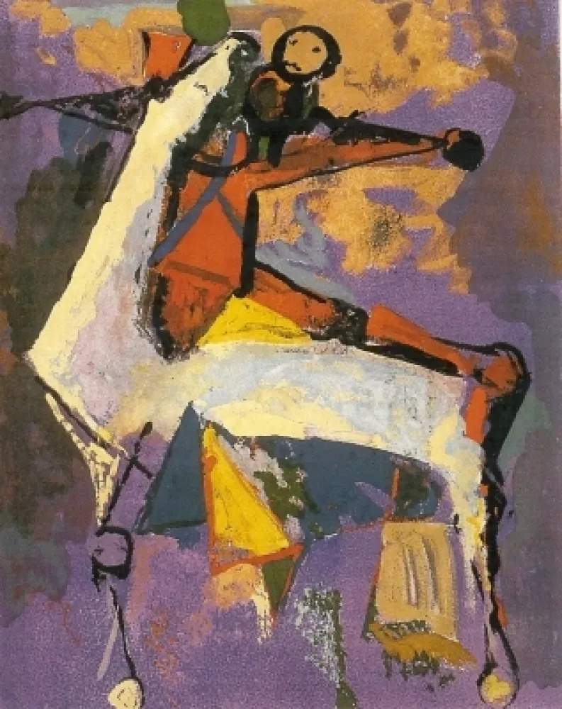 Ets En Aquatint Marini - From Shakespeare I, VIII