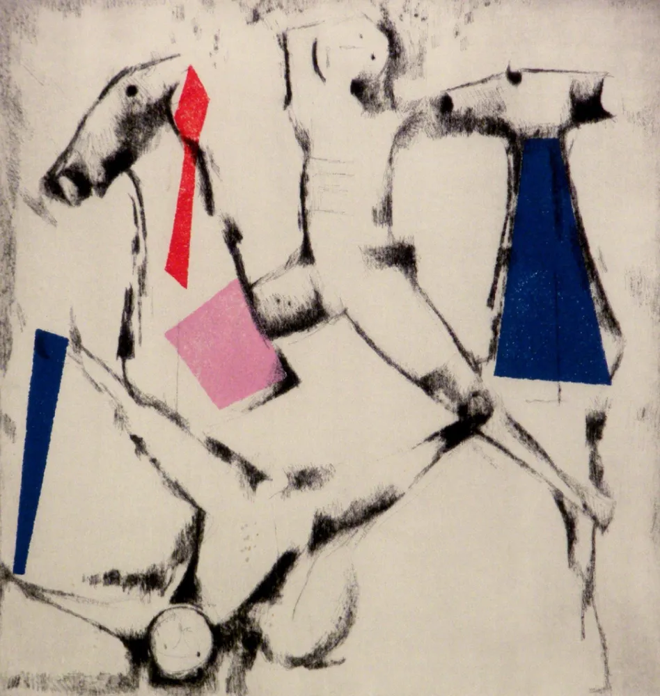 Ets En Aquatint Marini - La caduta 