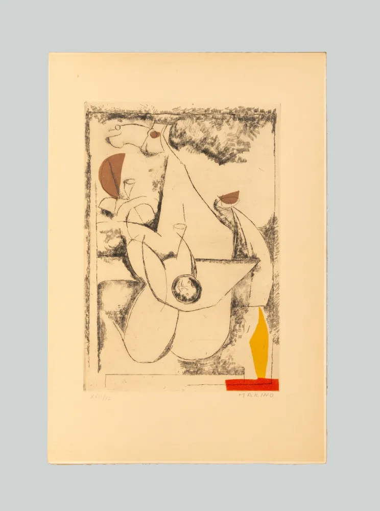 Ets En Aquatint Marini - Miracolo