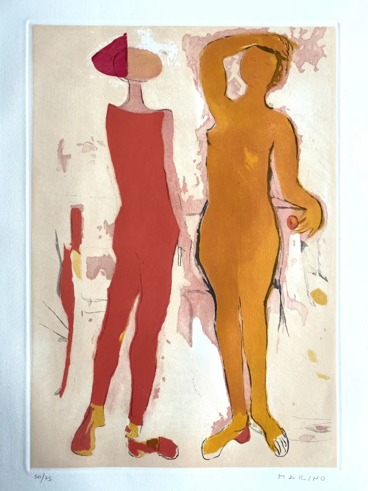 Ets En Aquatint Marini - Shakespeare I, Sheet V