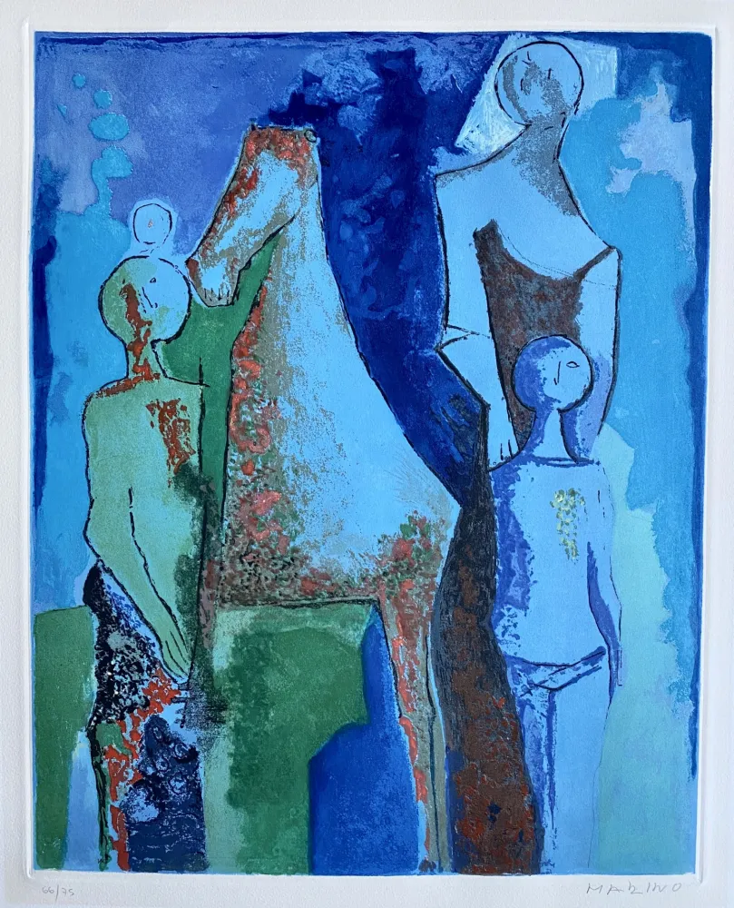 Ets En Aquatint Marini - Shakespeare IV