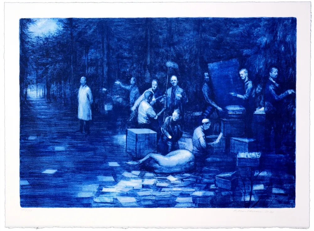 Lithografie Martensen - Sans titre