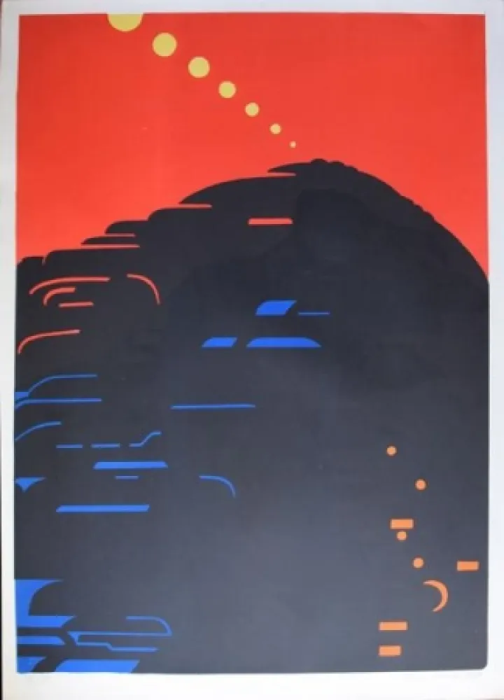 Lithografie Maselli - Senza titolo